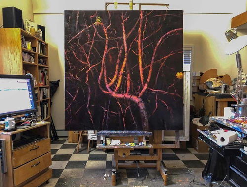 光影與質(zhì)感的詩篇 油畫風(fēng)景中的藝術(shù)之美與影視美術(shù)的置景之道